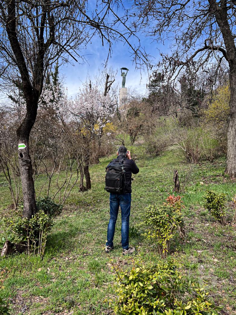 Budapest | Dirk fotografiert die Freiheitsstatue