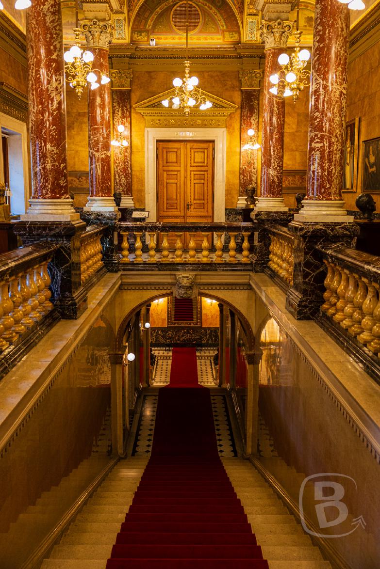 Budapest | Köngliches Treppenhaus der Ungarischen Staatsoper