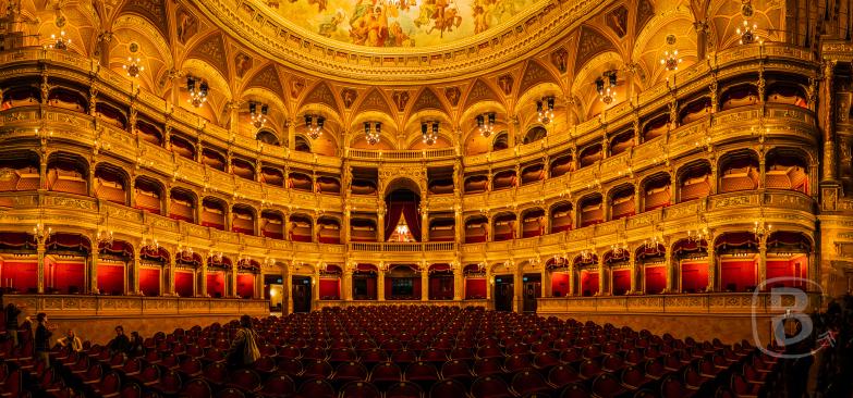 Budapest | Zuschauerraum der Ungarischen Staatsoper
