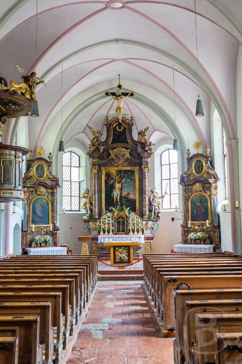 Ramsau | Innenansicht der Pfarrkirche St. Sebastian