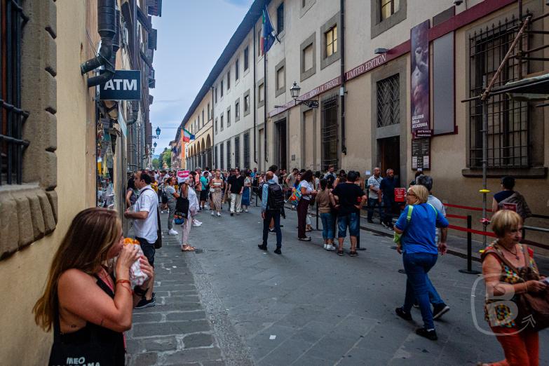 Florenz | Eingang zur Galleria dell’Accademia