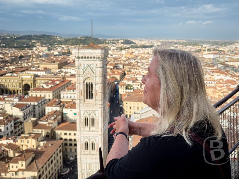 Florenz | Cattedrale di Santa Maria del Fiore - Jeannette auf der Kuppel