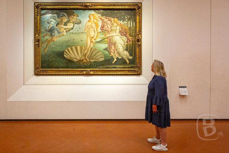 Florenz | Museum Galleria degli Uffizi - Die Geburt der Venus von Botticelli