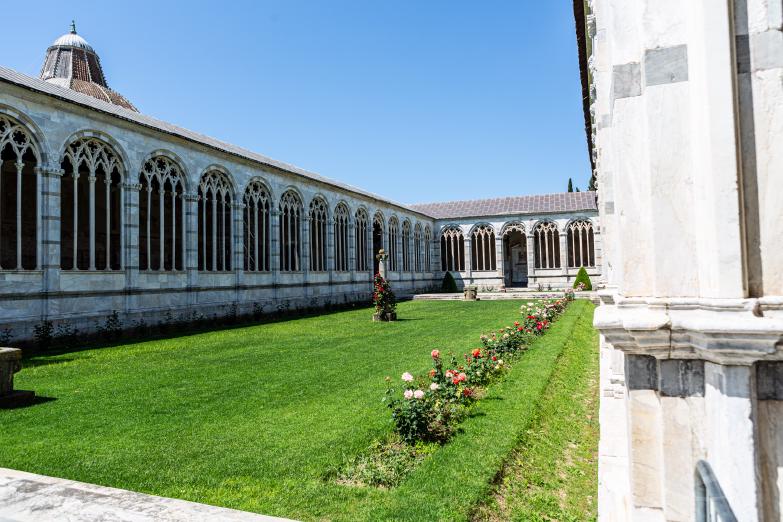 Pisa | Innenhof des Camposanto Monumentale