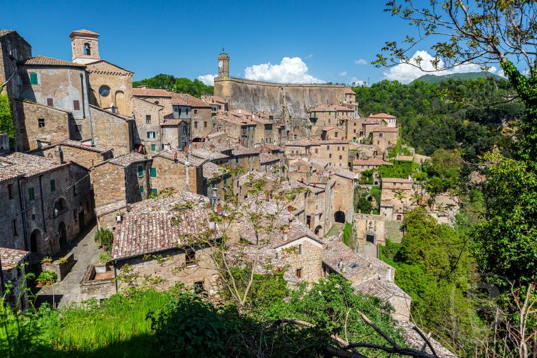 Sorano | Stadtansicht