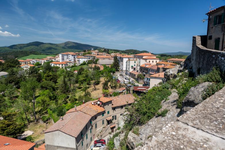 Roccastrada | Blick auf die Stadt