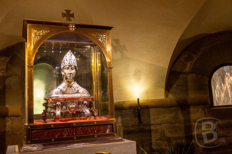 Arezzo | Chiesa di Santa Maria della Pieve - Heiliger Donatus, Stadtpatron von Arezzo (1346)