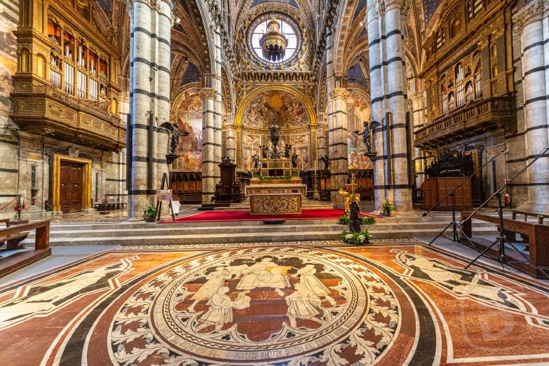 Siena | Altar im Duomo di Siena