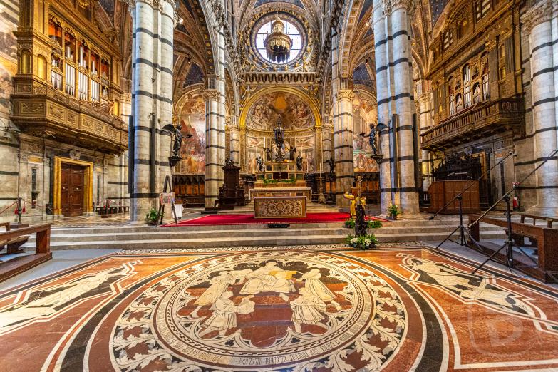 Siena | Altar im Duomo di Siena