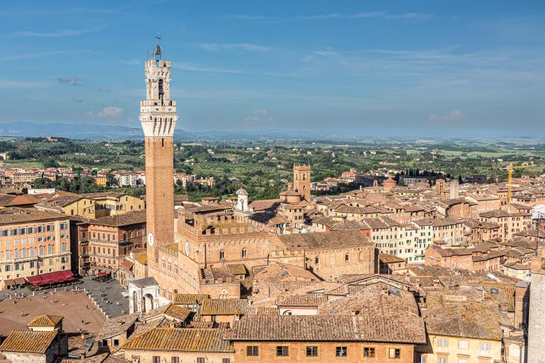 Siena | Facciatone - Blick auf den Palazzo Comunale