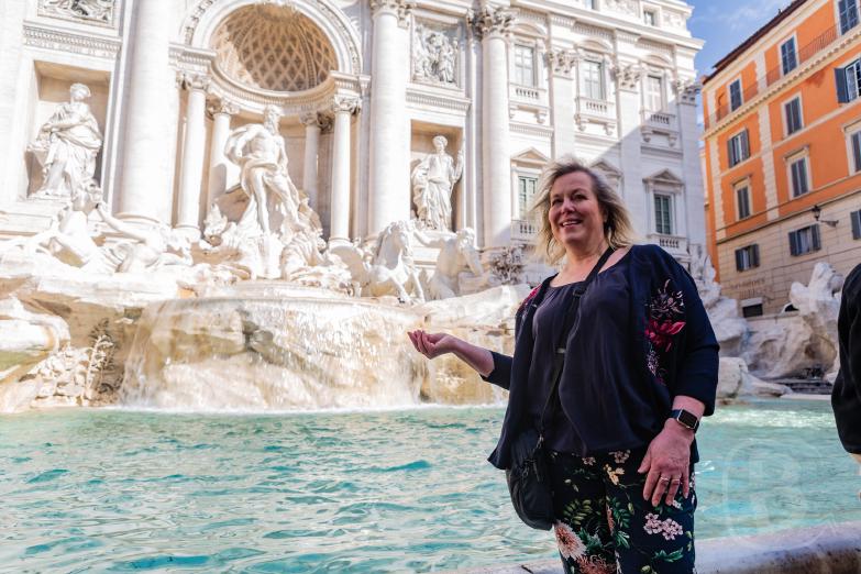 Rom | Jeannette an der Fontana di Trevi