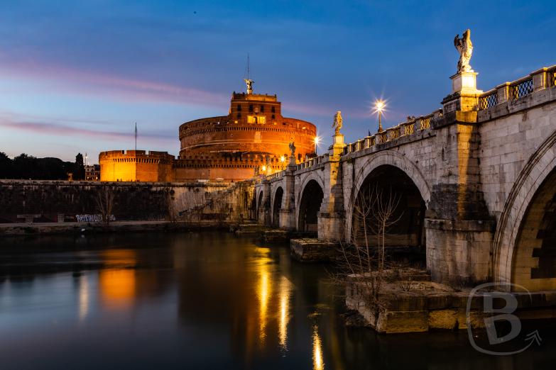 Rom | Engelsburg am Abend