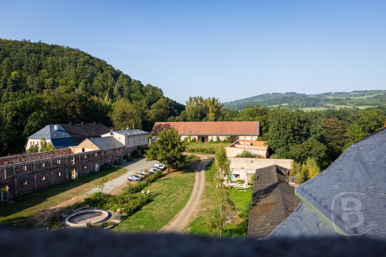 Polen | Blick vom Schloss Scharfeneck