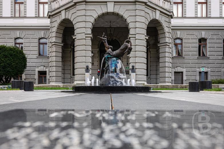 Slowenien/Ljubljana | Kongressplatz - Evropa-Brunnen