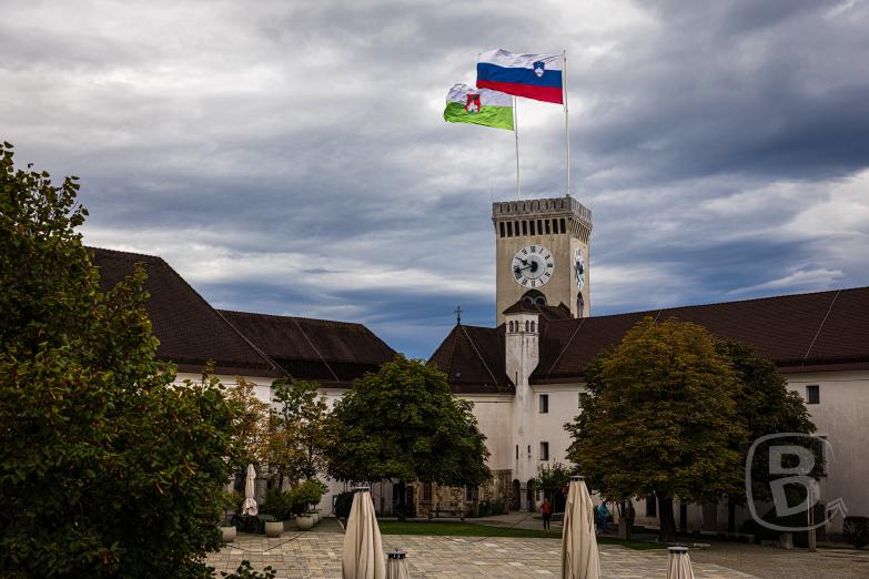 Slowenien/Ljubljana | Laibacher Schloss - Aussichtsturm