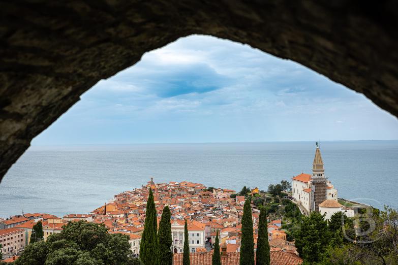Slowenien/Piran | Panorama von Piran
