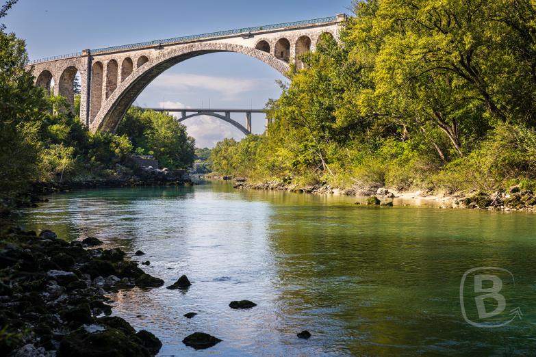 Slowenien | Solkanski Most & Solkanski cestni Most