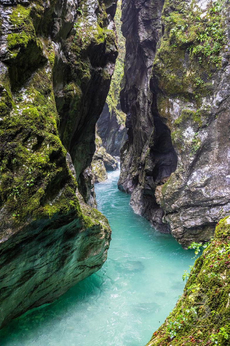 Slowenien/Tolmin | Tolmin-Klamm