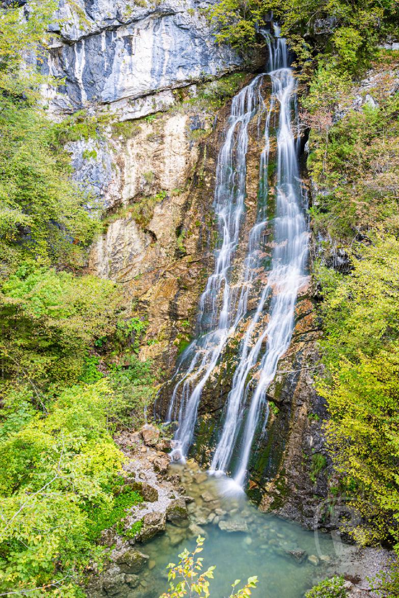 Italien/Lago di Molveno | Cascata sul Lago di Molveno
