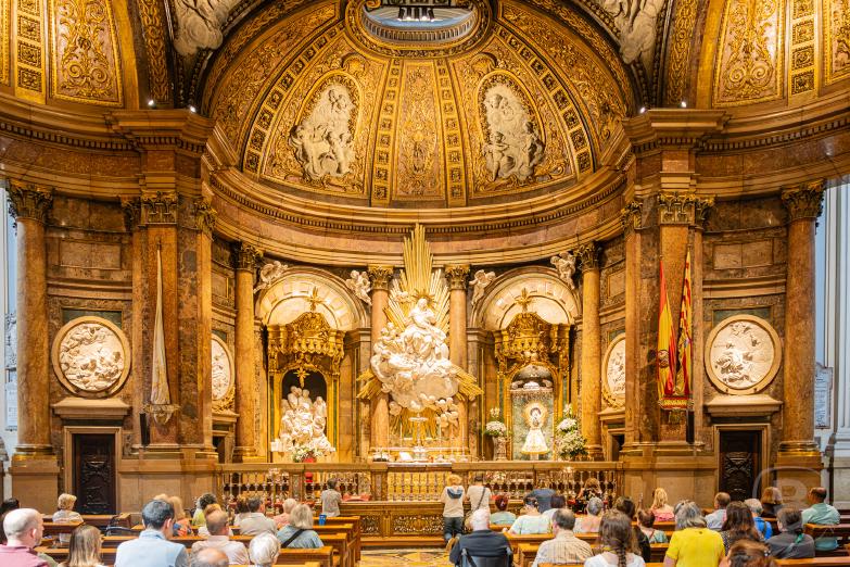 Saragossa | Basílica del Pilar | Altar in der Santa Capilla