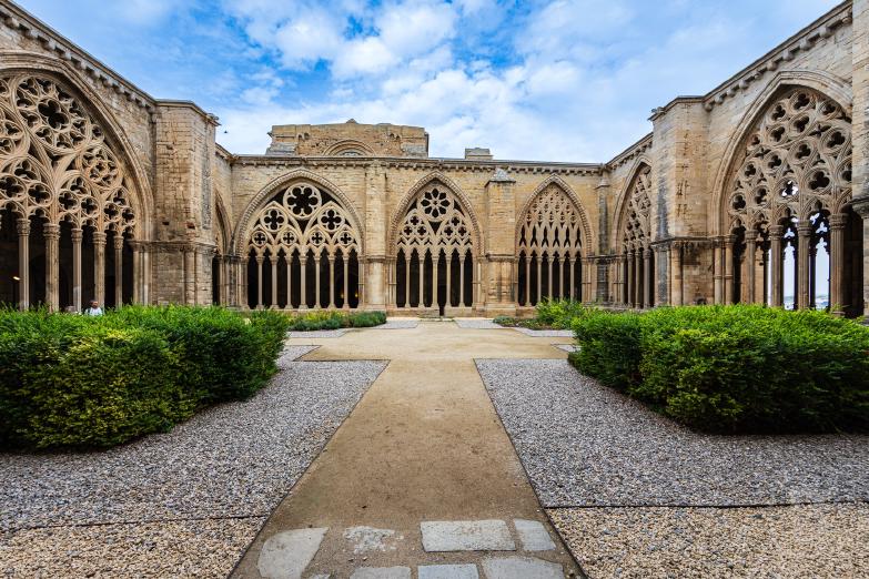 Caspe | La Seu Vella - Innenhof