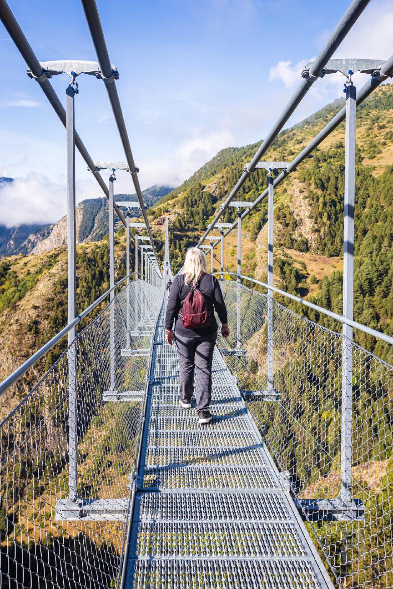 Andorra / Canillo | Jeannette auf dem Rückweg