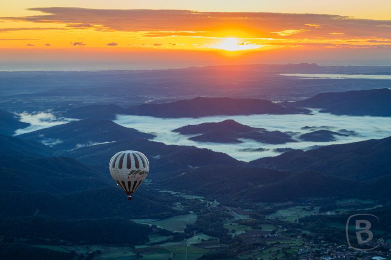Vol de Coloms | Blick auf den zweiten Ballon