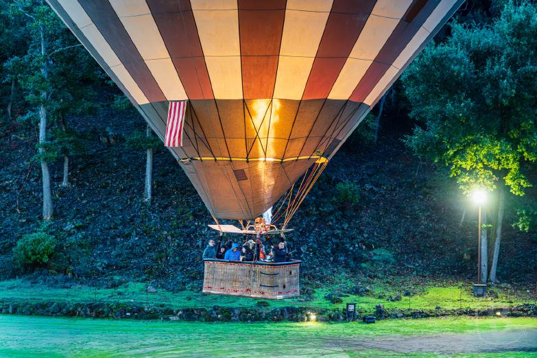 Vol de Coloms | Start des zweiten Ballons