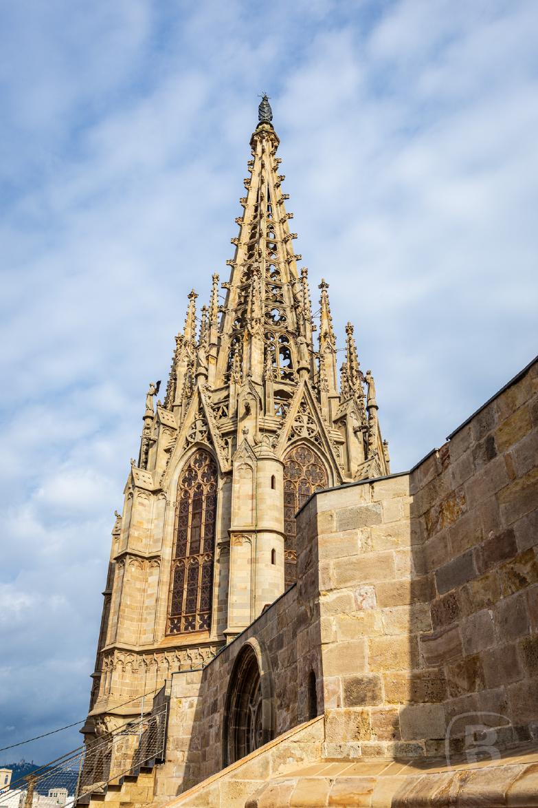 Barcelona | Turm der Catedral de Barcelona