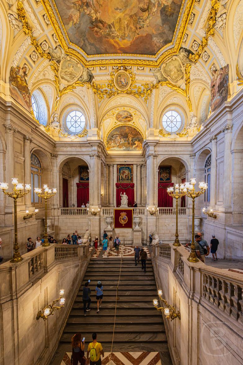 Madrid | Königspalast | Haupttreppe