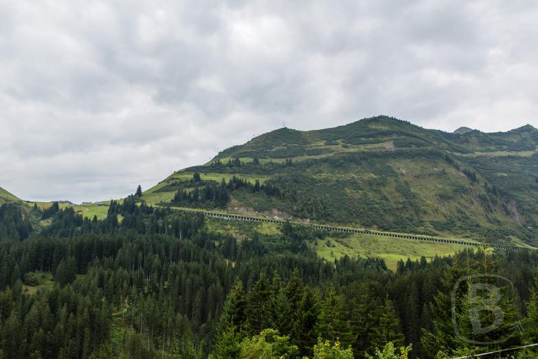 Flexengalerie | Die Flexenpassstraße führt von Lech und Zürs über den Flexenpass und durch die Flexengalerie