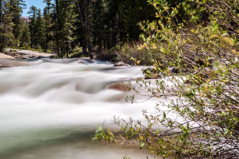 Yosemite National Park | Pool vor den Nevada Fall