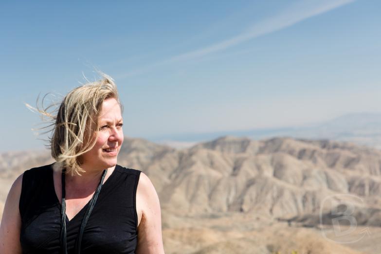 Joshua Tree Nationalpark | Jeannette am Key View Point