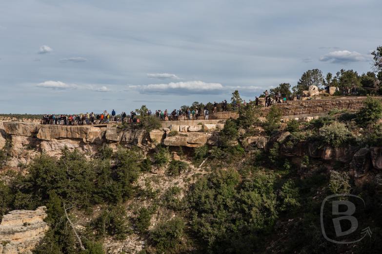 Grand Canyon | Besucher auf dem Mathers Point