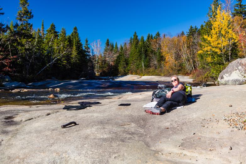 Baxter State Park | Jeannette an den Ledge Falls