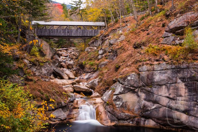 Franconia Notch SP | Sentinel Pine Bridge