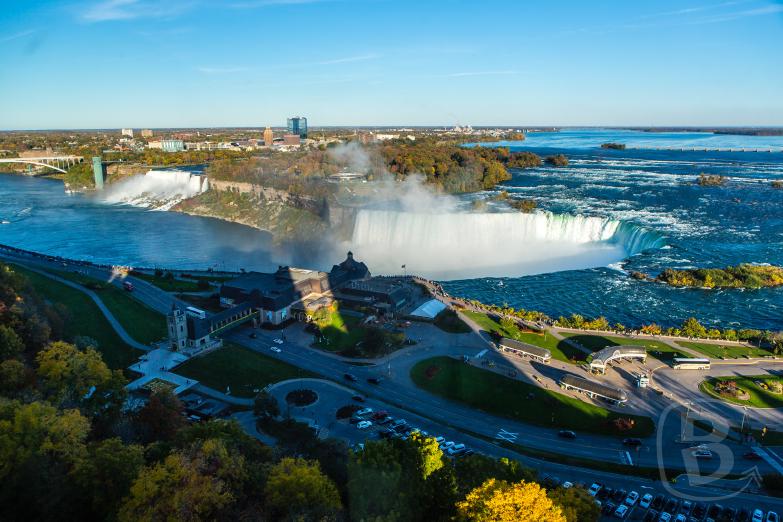 Niagara Falls / Marriott Niagara Falls Fallsview & Spa | Blick aus dem Zimmer