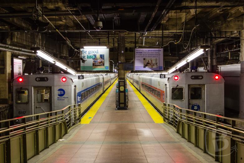 New York | Gleise in dem Grand Central Terminal