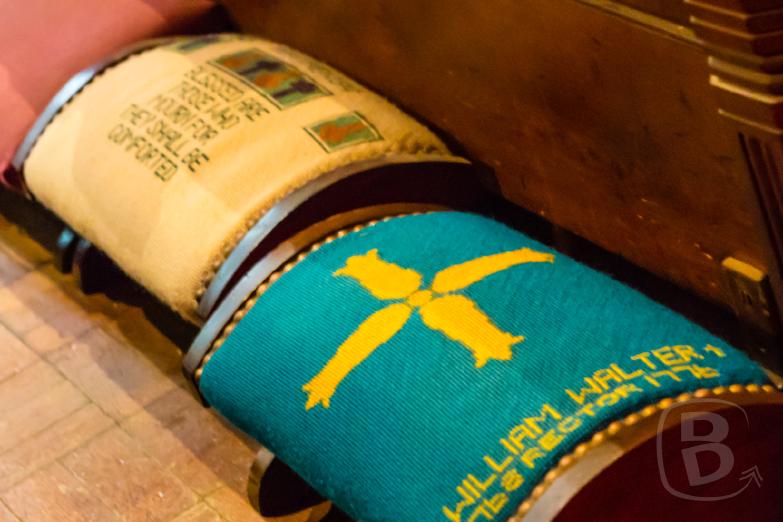 Boston | Fußbänke in der Trinity Episcopal Church