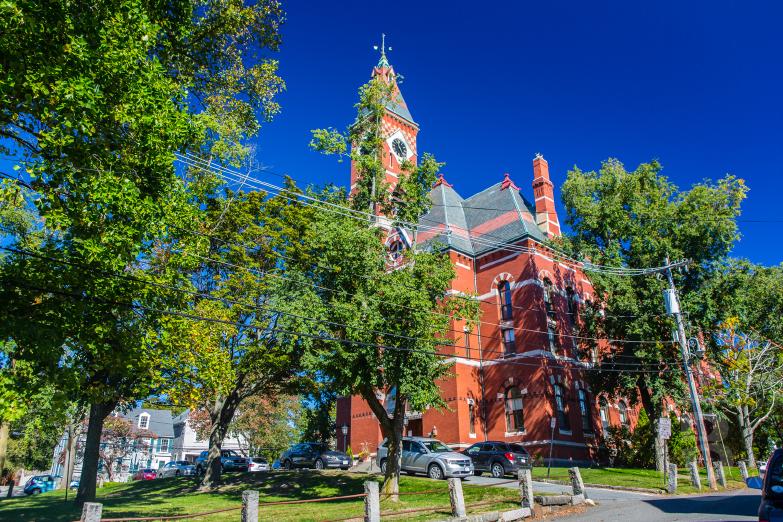 Marblehead | Abbot Hall mit dem Gemälde “Spirit of `76”