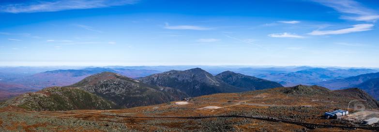 Mt. Washington Auto Road | Blick vom Gipfel