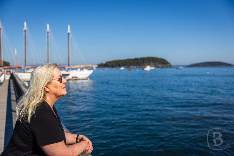 Maine | Bar Harbor Waterfront - Jeannette