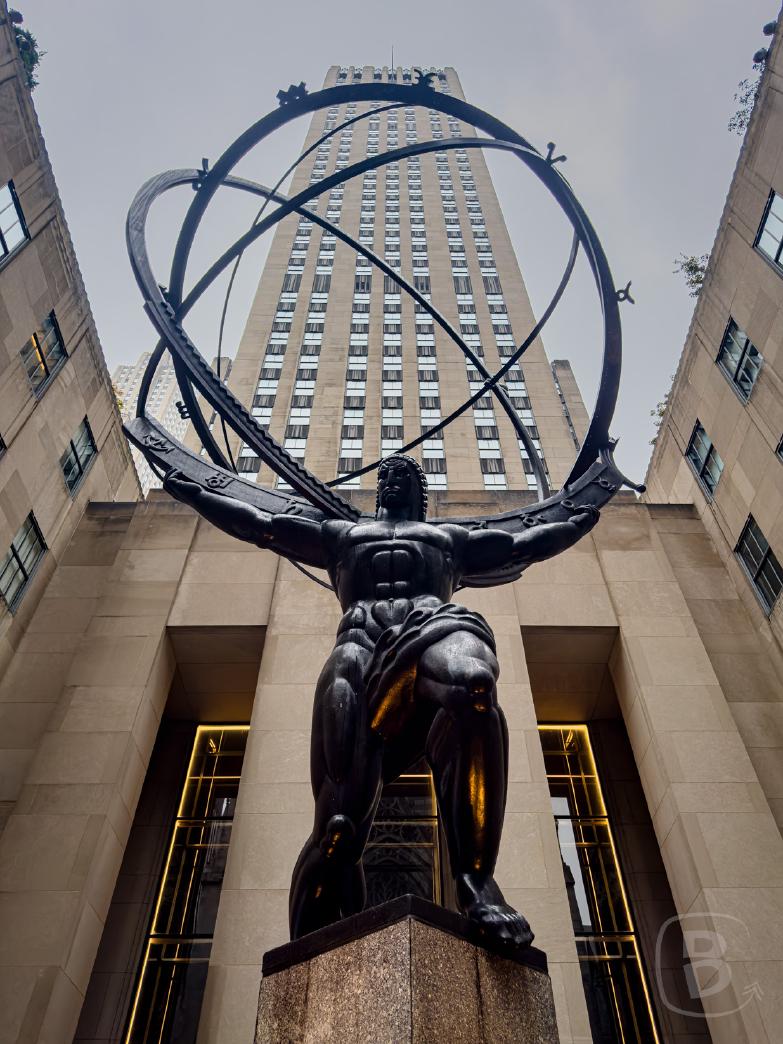 New York | Rockefeller Center - Atlas Statue