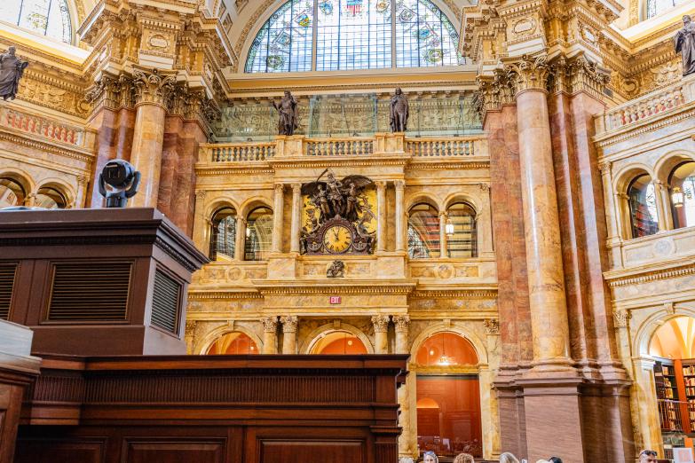 Washington DC | Großer Lesesaal in der Library of the Congress