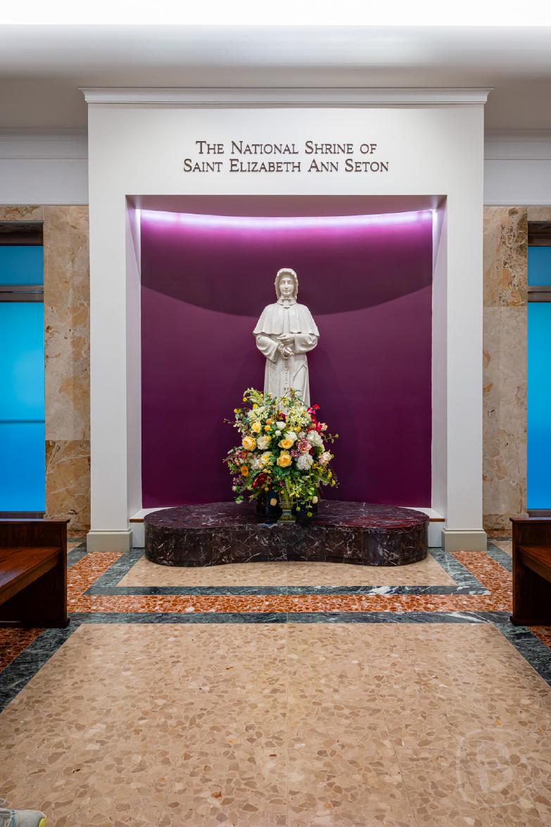 Emmitsburg | National Shrine of Saint Elizabeth Ann Seton - Statue