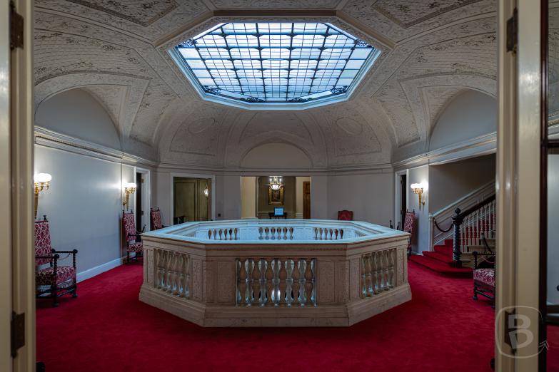 Vanderbilt Mansion National Historic Site | Halle im 1. Stock