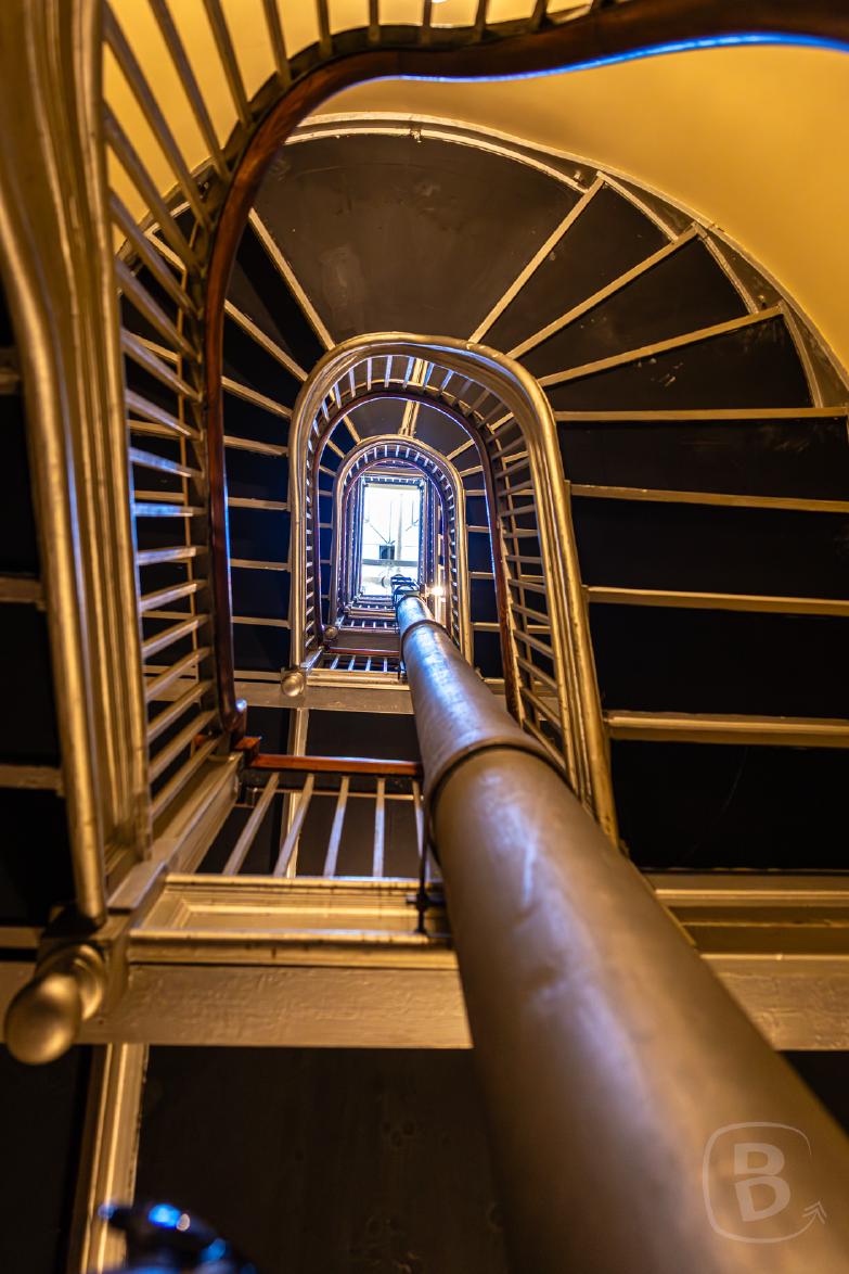 Vanderbilt Mansion National Historic Site | Treppe des Personals
