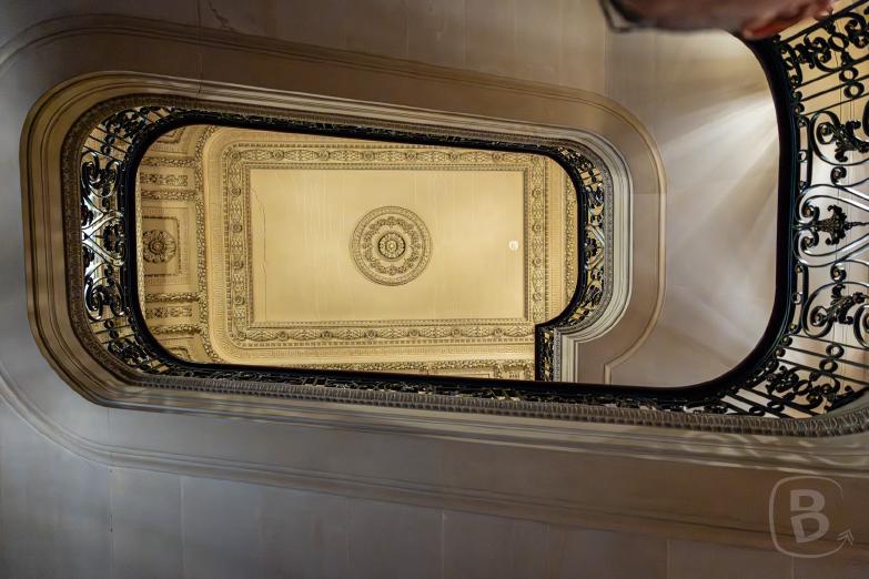 Vanderbilt Mansion National Historic Site | Treppe zum ersten Stock